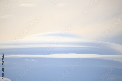 landscape with clouds lenticular photo