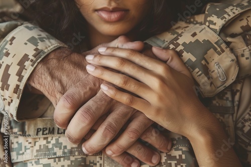 Close Up of Person Holding Anothers Hand