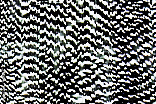 white noise pattern, black and white waves on the screen, visual distortion, tv static screen, glitch art, illustration // ai-generated 