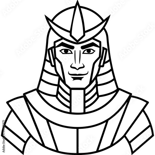 Wallpaper Mural Cybernetic samurai - vector design - vector art - premium vector - latest vector design and illustration Torontodigital.ca