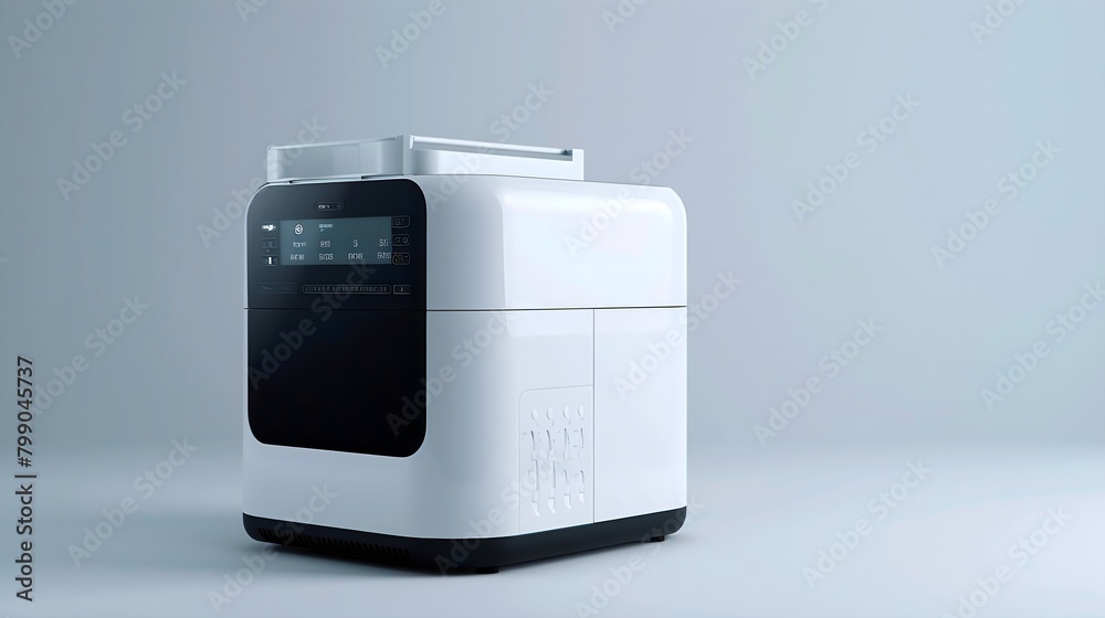 A sleek and modern smart yogurt maker with digital controls, customizable fermentation settings, and automatic temperature regulation, simplifying homemade yogurt production with advanced technology A sleek and modern smart yogurt maker with digital controls, customizable fermentation settings, and automatic temperature regulation, simplifying homemade yogurt production with advanced technology