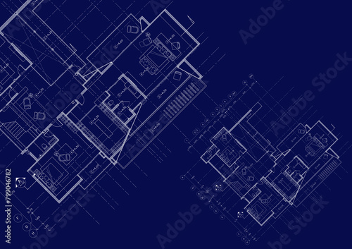 Write a blueprint architecture for building.