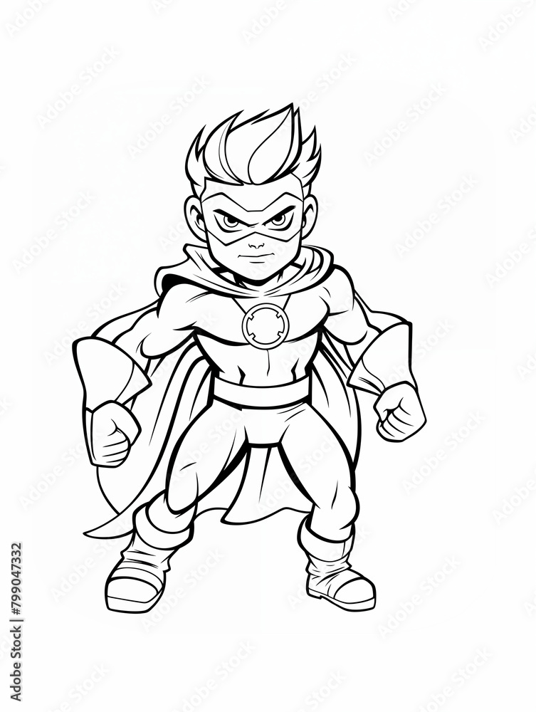 superheroes poses, coloring activity, joyful superheroes poses, coloring activity, joyful