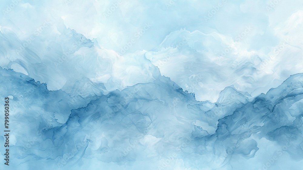 Blue and white abstract alcohol ink painting. Blue and white abstract alcohol ink painting.