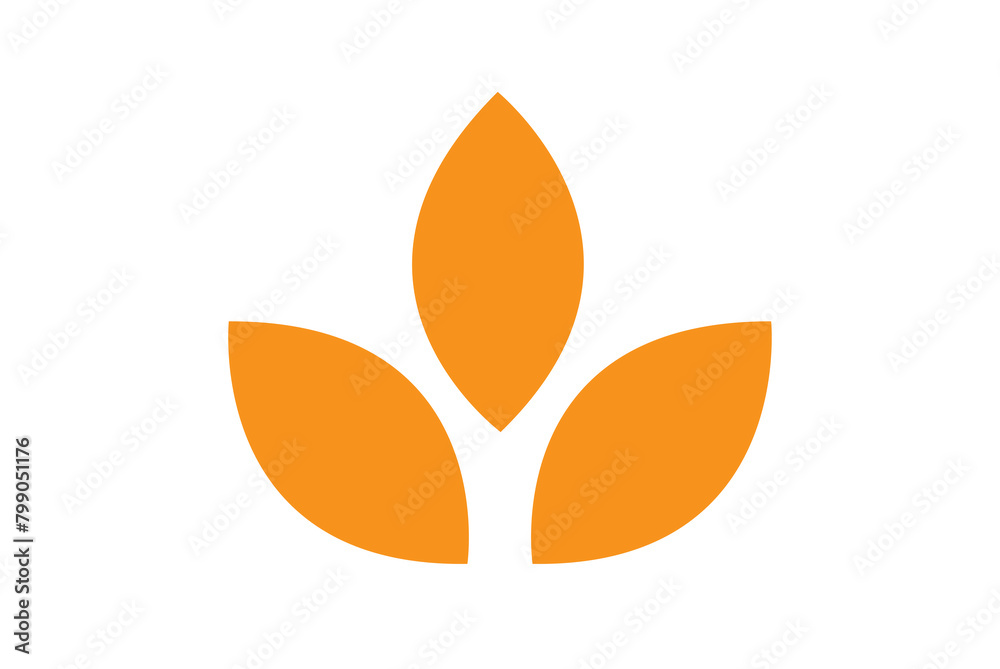 Naklejka premium Leaf icon