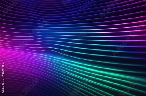 Abstract neon background. Neon beams place for text