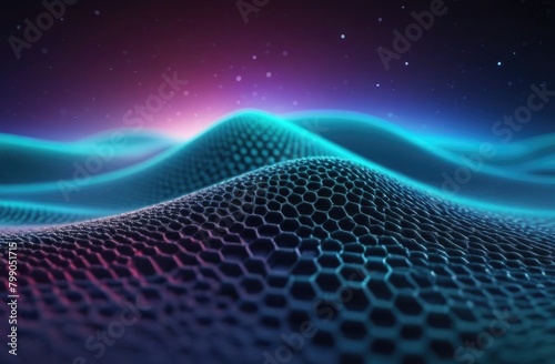 Microparticles abstract background. Abstract space particles background space for text.