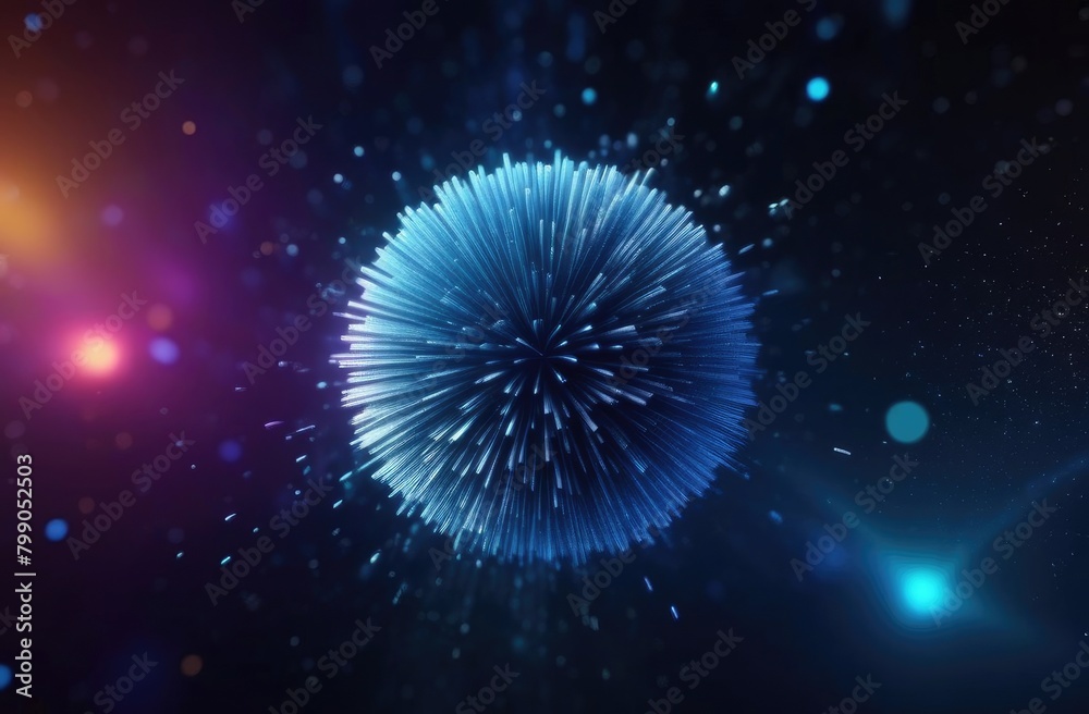 Neon particles abstract background free space for text Neon particles abstract background free space for text