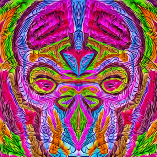 Color skull 