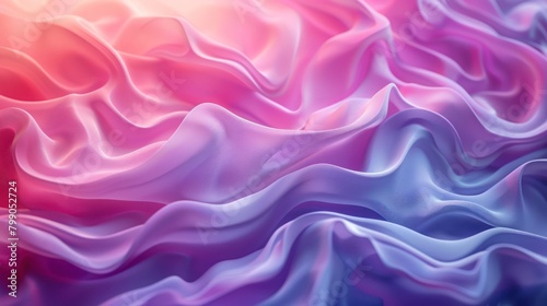 Colorful Background With Wavy Lines