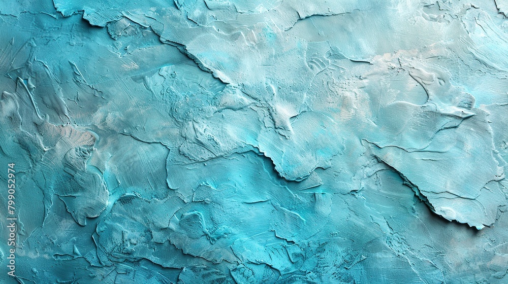 Blue textured background. Weathered concrete wall with cracks and peeling paint. Blue textured background. Weathered concrete wall with cracks and peeling paint.