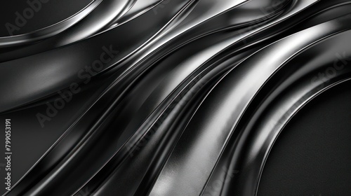 Metal Surface in Black and White