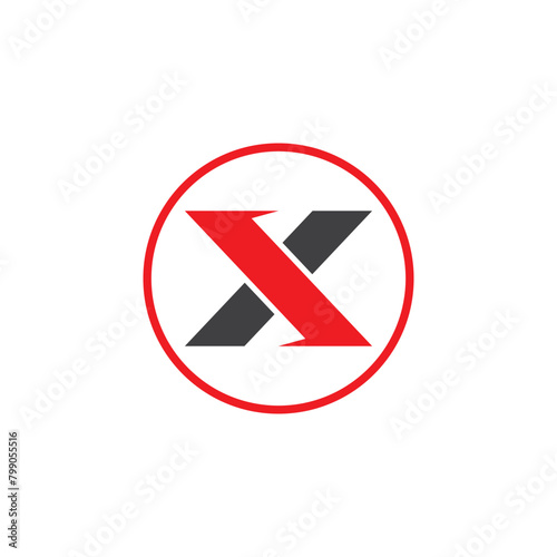 Free Download X logo vector icon illustration - GFXLoad