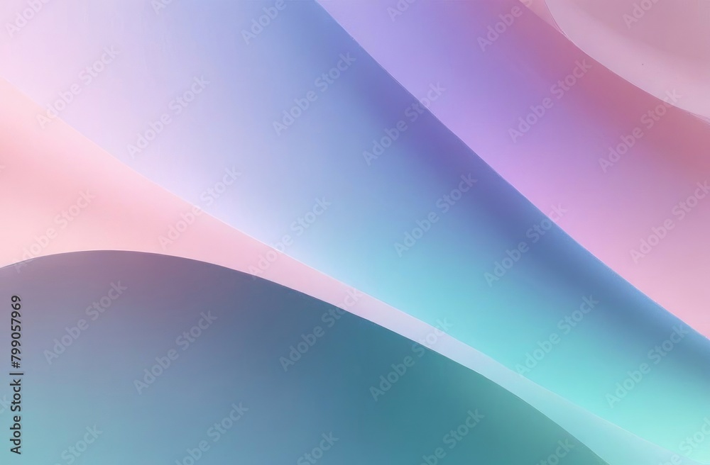 Abstract background with smooth lines in pastel colors for text	