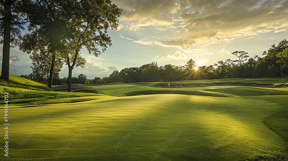 Obraz premium Celebrate Your Successes Celebrate your successes on the course, whether its sinking a long putt, hitting a perfect drive, or simply enjoying the company of friends and fellow golfers Take pride in yo
