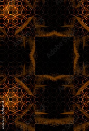 Contemporary Abstract Design: Vibrant Illustration Backgrounds photo