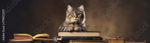 A well-read cat is a wise cat.