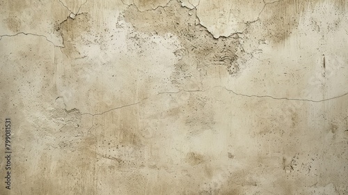 Retro plain cement cream wall texture background. AI generated image