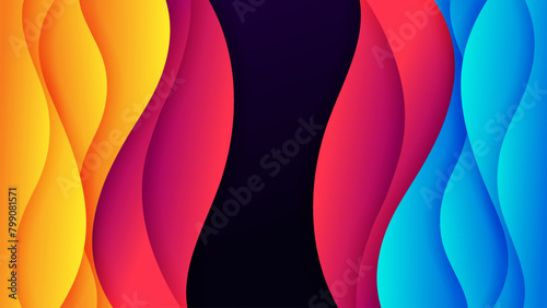 Vector abstract background with soft color and dynamic shadow on background .Vector background for wallpaper. Eps 10
