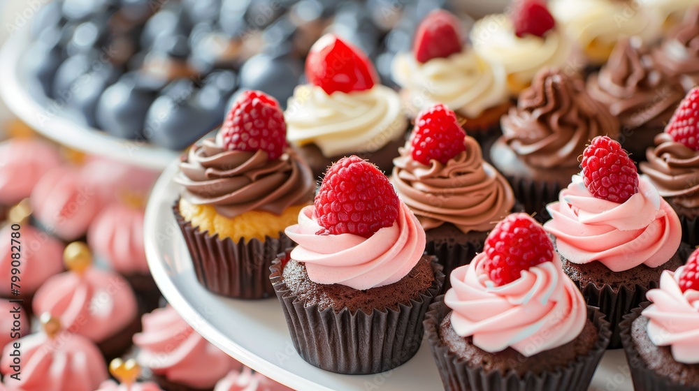 Platters of Cupcakes and Pastries for Events Platters of Cupcakes and Pastries for Events