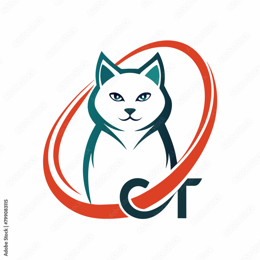 Cat logo vector (4) Cat logo vector (4)