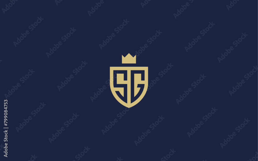 letter sg with shield logo icon design vector design template inspiration letter sg with shield logo icon design vector design template inspiration