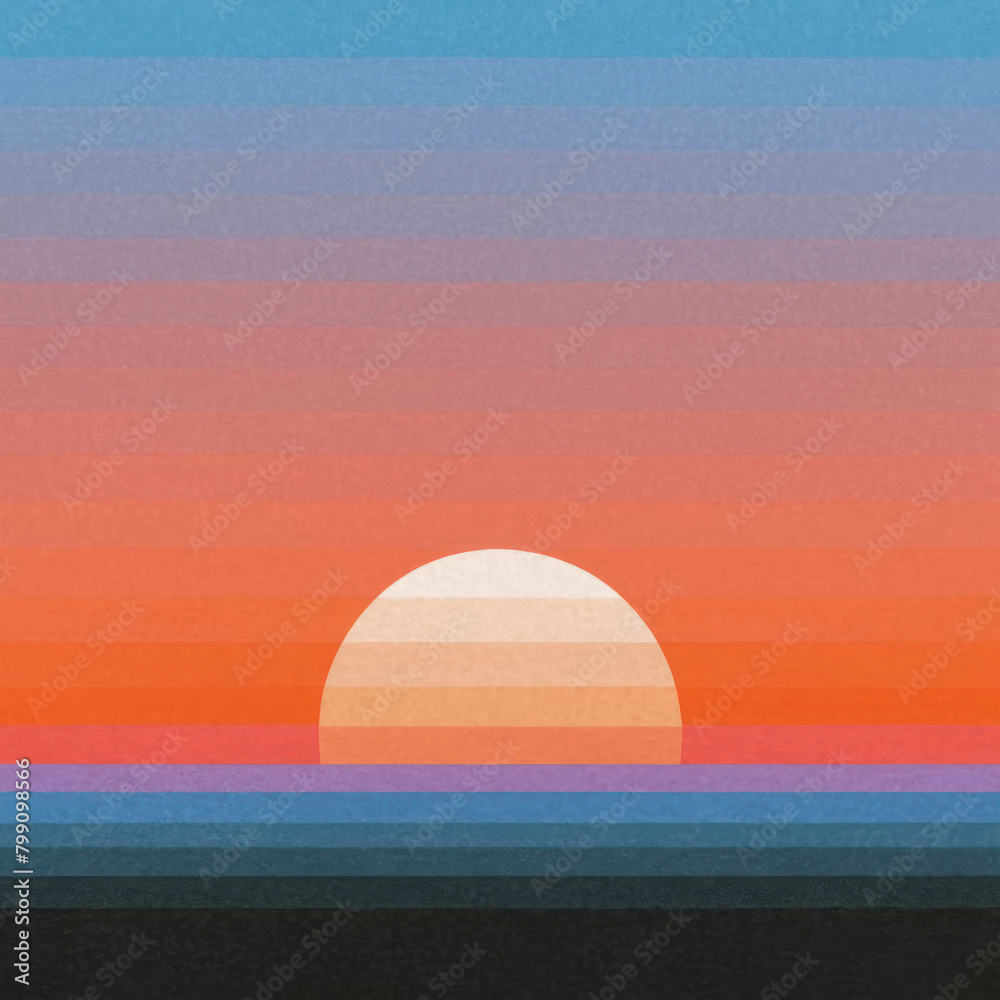 Obraz premium Grainy gradient abstract background, Retro soft texture 