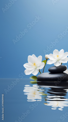 Tranquil spa background