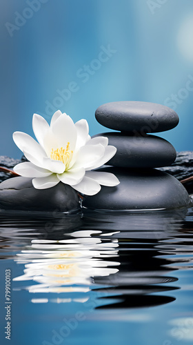 Tranquil spa background