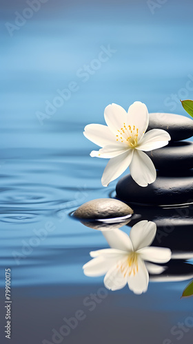 Tranquil spa background