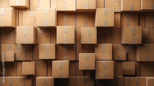 Cardboard Boxes generative ai