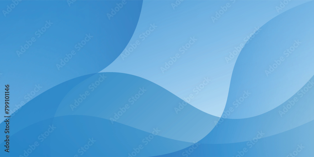 Modern blue gradient background with waves.eps10 Modern blue gradient background with waves.eps10