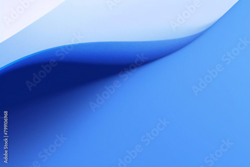 Fondo azul abstracto, diseño de curva azul de forma suave por color azul con líneas borrosas