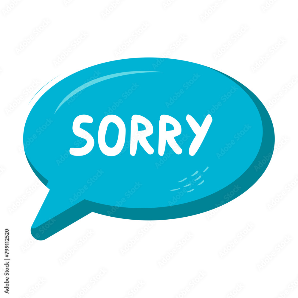 Sorry Messages Sticker Design lettering sticker typographic message chat badge Sorry Messages Sticker Design lettering sticker typographic message chat badge