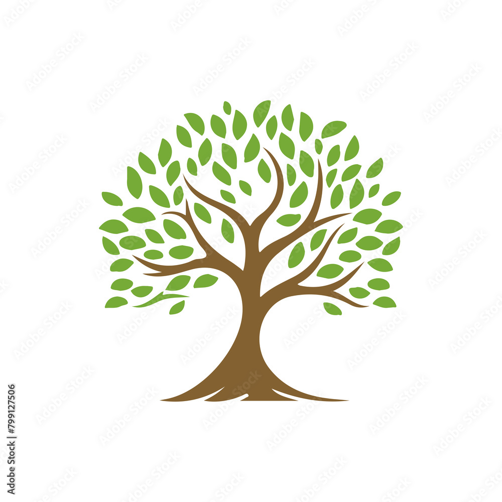 tree logo and icon design tree logo and icon design