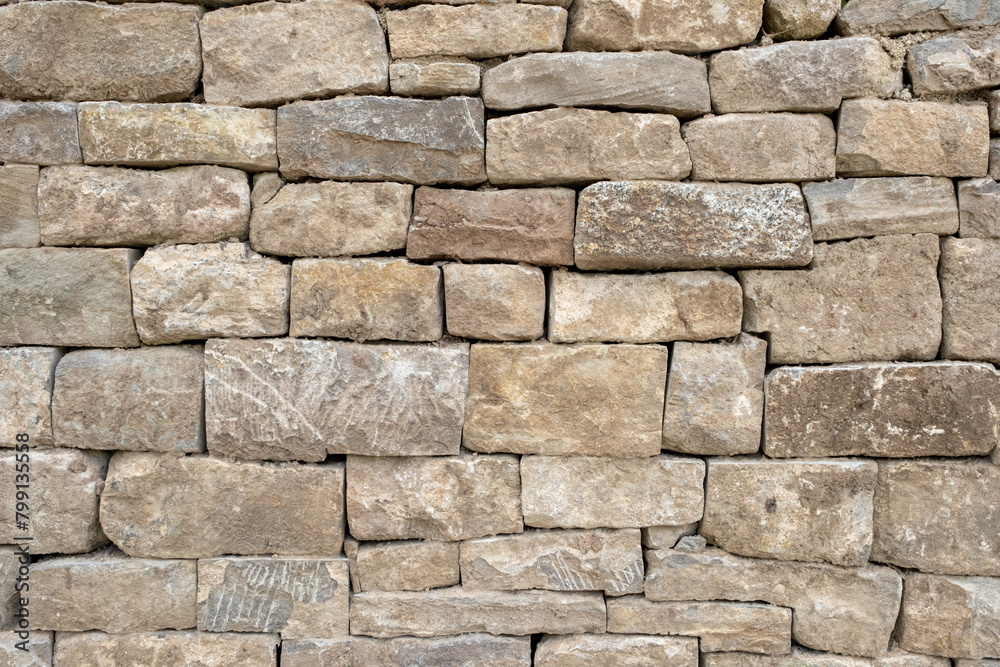 Trockenmauer regelmäßiges Schichtenmauerwerk Trockenmauer regelmäßiges Schichtenmauerwerk