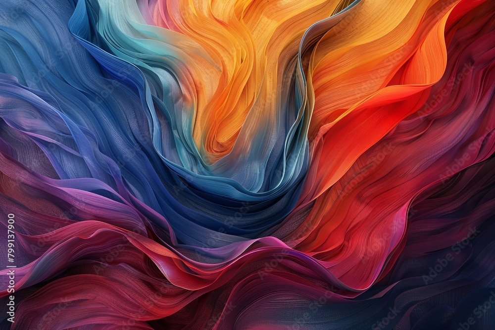 A textured background resembling an oil painting with swirling colors and textures, perfect for showcasing a new line of virtual reality experiences 