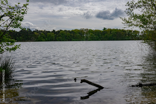 Enjoying at lake in a nature area  ijzeren man - Den Bosch 