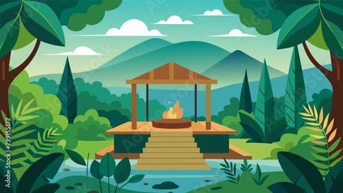 Explore a wellness retreat in the tropical rainforest where you can relax in an openair sauna surrounded by the sounds of nature and the scent of.