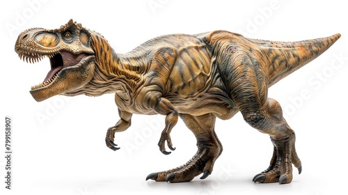 It was a large carnivorous dinosaur that lived during the late Cretaceous Period. photo