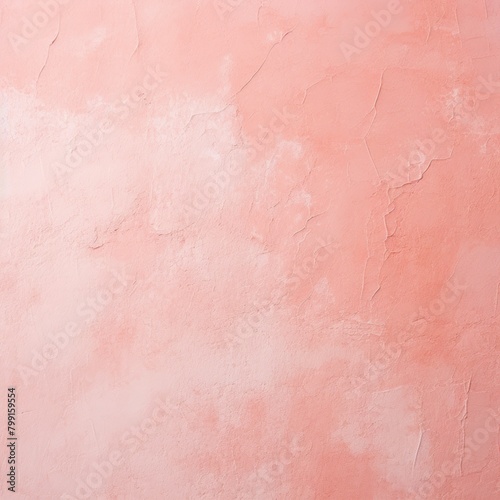Coral pale pink colored low contrast concrete textured background with roughness and irregularities pattern with copy space for product 
