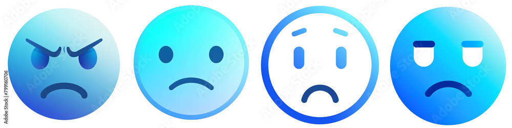 Unsatisfied clipart collection, symbol, logos, icons isolated on transparent background Unsatisfied clipart collection, symbol, logos, icons isolated on transparent background