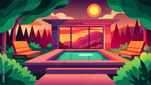 With a stunning view of the lush backyard garden this luxury home spa offers an inviting escape from reality with a relaxing infrared sauna as the.
