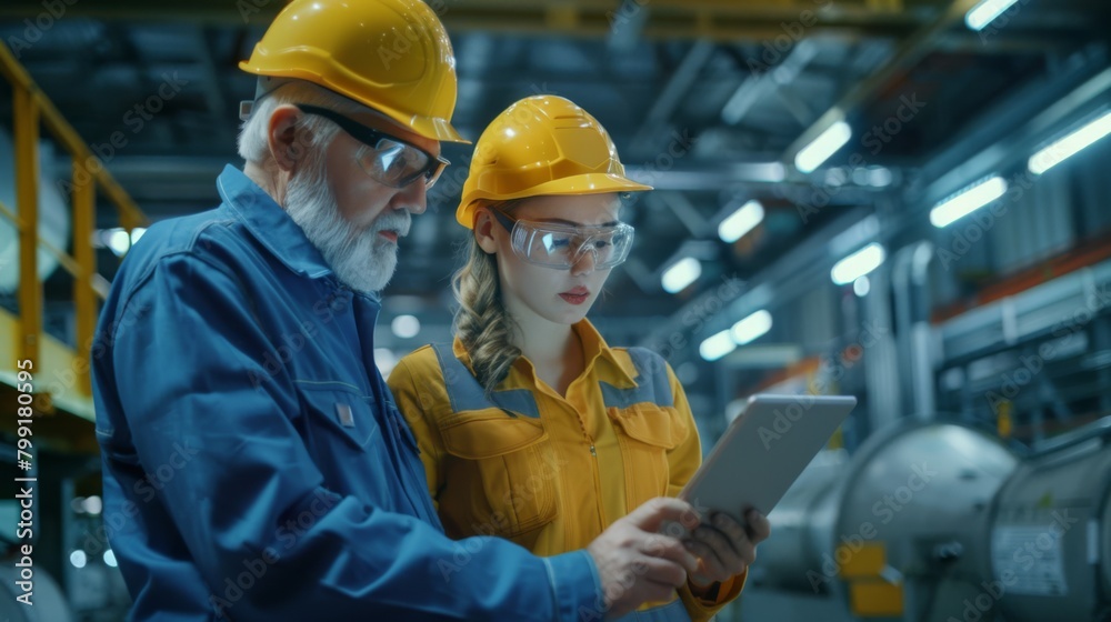 Experienced Engineers Evaluating Work Experienced Engineers Evaluating Work