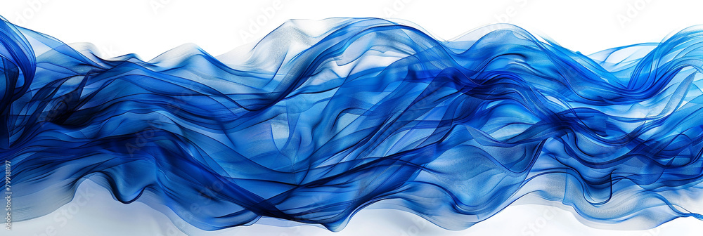 A rich cobalt blue wave, deep and captivating, moving gently over a white canvas, rendered in a breathtakingly clear high-definition image. A rich cobalt blue wave, deep and captivating, moving gently over a white canvas, rendered in a breathtakingly clear high-definition image.