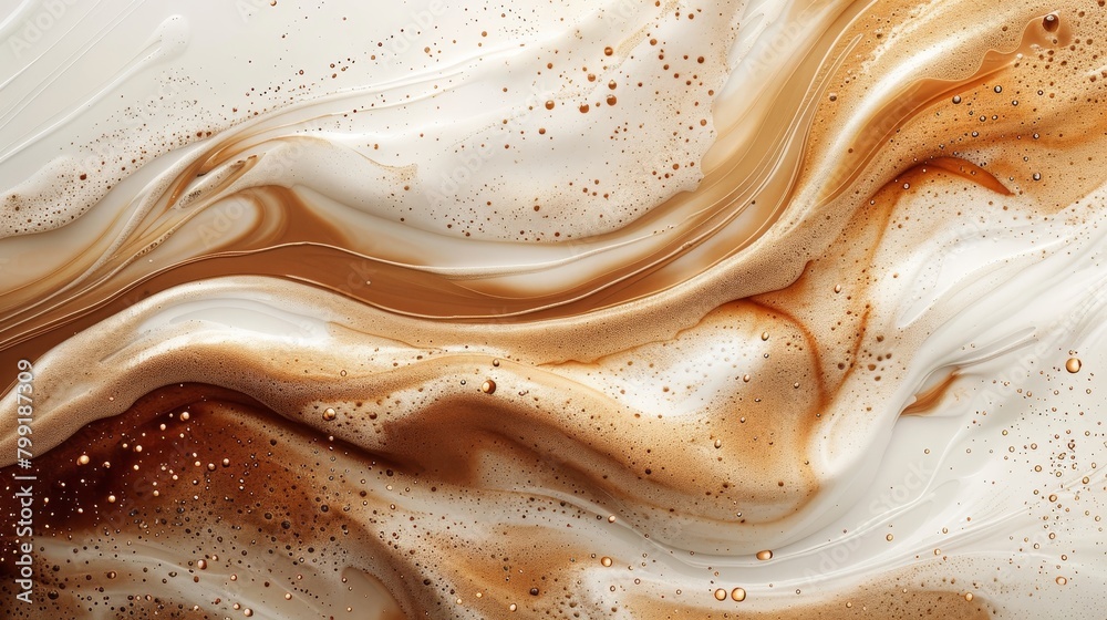 Light and dark chocolate mixed together, looks very smooth and creamy. Light and dark chocolate mixed together, looks very smooth and creamy.