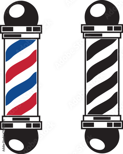 Vector barber poles