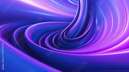 Abstract futuristic background featuring swirling vortexes of energy in shades of cosmic purple and electric blue