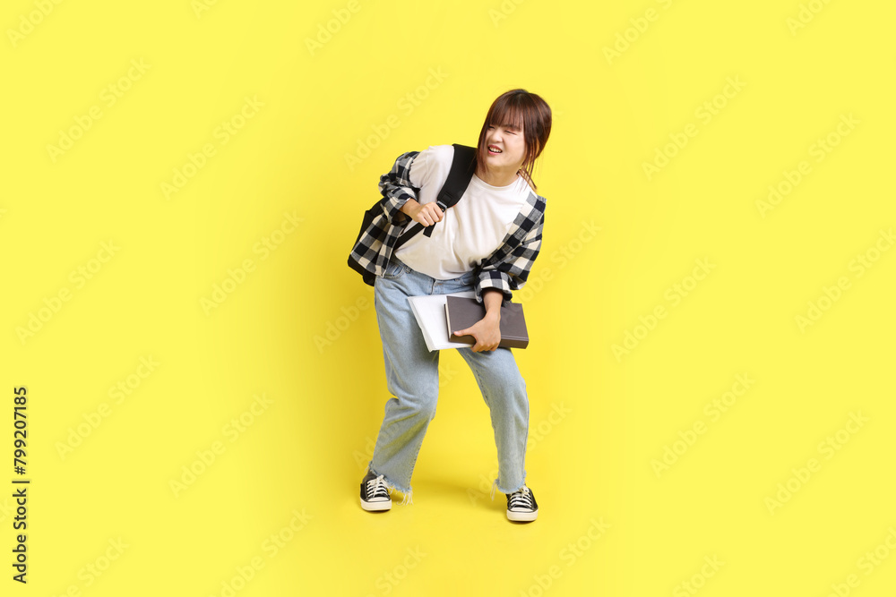 Fototapeta premium 20s female college student