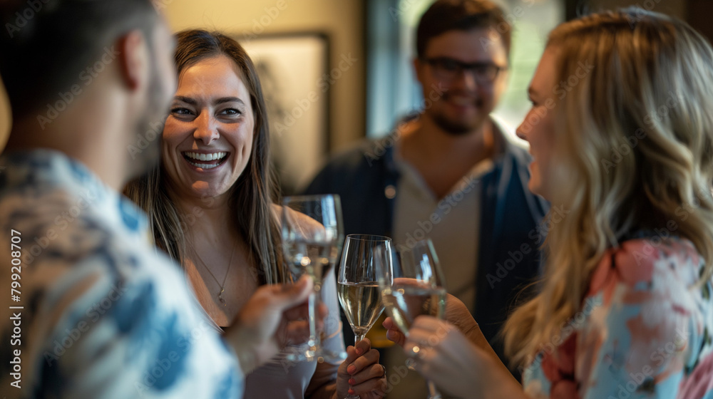 A team of coworkers enjoying a wine tasting event, sipping and swirling with delight. Happiness, love, trust, relaxation A team of coworkers enjoying a wine tasting event, sipping and swirling with delight. Happiness, love, trust, relaxation
